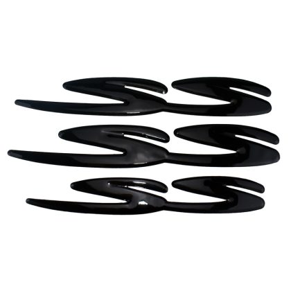 Gloss Black SS Badge Set Ute Sedan Wagon Holden Commodore VT VU VX