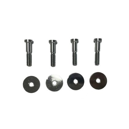 4 x Chrome Door Lock Striker Bolts Washers Holden HQ HJ HX HZ WB Torana LH LX UC
